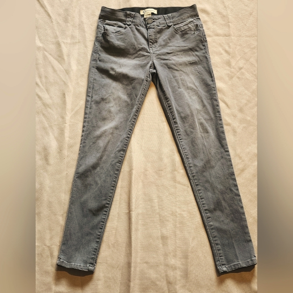 Women's Democracy "Ab"solution  gray wash stretch jeans, sz 6
